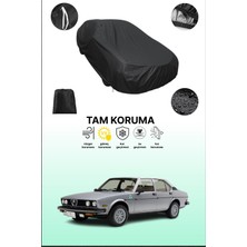 Dokaca Siyah Alfa Romeo Alfetta 1979 - 1984 Uyumlu Araba Brandası, Koruyucu Örtü, Oto Branda