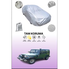 Dokaca Gri Ssangyong Korando 1 Uyumulu Oto Branda, Araba Brandası, Koruyucu Örtü