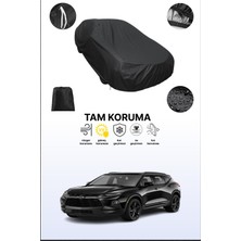 Dokaca Siyah Chevrolet Blazer Uyumlu Araba Brandası, Koruyucu Örtü, Oto Branda