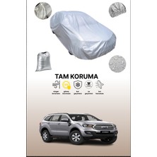 Dokaca Gri Ford Everest 2 Uyumulu Oto Branda, Araba Brandası, Koruyucu Örtü