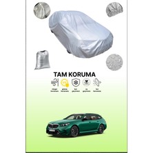 Dokaca Gri Bmw 5 Serisi Touring (G31) 2017 - 2021 Uyumulu Oto Branda, Araba Brandası, Koruyucu Örtü