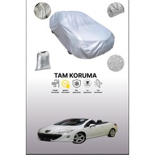 Dokaca Gri Peugeot 308 cc 2011 - 2015 Uyumulu Oto Branda, Araba Brandası, Koruyucu Örtü