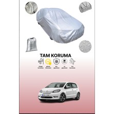 Dokaca Gri Skoda Citigo-E Iv 2019 - 2021 Uyumulu Oto Branda, Araba Brandası, Koruyucu Örtü
