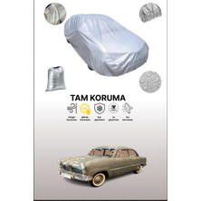 Dokaca Gri Ford Taunus 12M 1952 - 1959 Uyumulu Oto Branda, Araba Brandası, Koruyucu Örtü