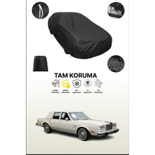 Dokaca Siyah Chrysler New Yorker Fifth Avenue Uyumlu Araba Brandası, Koruyucu Örtü, Oto Branda