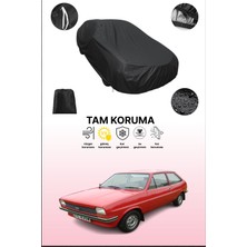 Dokaca Siyah Ford Festiva 1 Uyumlu Araba Brandası, Koruyucu Örtü, Oto Branda