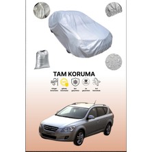 Dokaca Gri Kia CEE'D 2007 - 2009 Uyumulu Oto Branda, Araba Brandası, Koruyucu Örtü