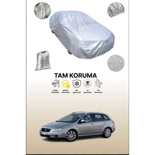 Dokaca Gri Fiat Croma 2005 - 2011 Uyumulu Oto Branda, Araba Brandası, Koruyucu Örtü