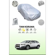 Dokaca Gri Chevrolet Captiva 2 Uyumulu Oto Branda, Araba Brandası, Koruyucu Örtü