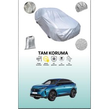 Dokaca Gri Peugeot 3008 Suv Uyumulu Oto Branda, Araba Brandası, Koruyucu Örtü