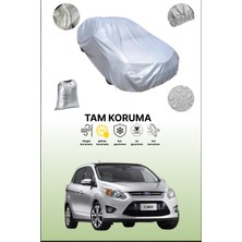 Dokaca Gri Ford C-Max Uyumulu Oto Branda, Araba Brandası, Koruyucu Örtü