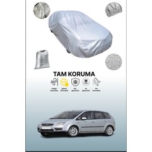 Dokaca Gri Ford Focus C-Max 2003 - 2007 Uyumulu Oto Branda, Araba Brandası, Koruyucu Örtü