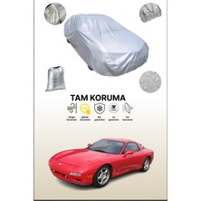 Dokaca Gri Mazda Rx-7 (Fd) 1992 - 2002 Uyumulu Oto Branda, Araba Brandası, Koruyucu Örtü