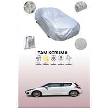 Dokaca Gri Suzuki Swift 3 Kapılı 2010 - 2014 Uyumulu Oto Branda, Araba Brandası, Koruyucu Örtü