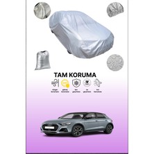 Dokaca Gri Audi A1 Citycarver 2019 - 2021 Uyumulu Oto Branda, Araba Brandası, Koruyucu Örtü