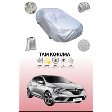 Dokaca Gri Renault Megane 4 Uyumulu Oto Branda, Araba Brandası, Koruyucu Örtü