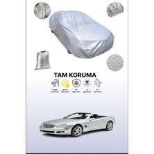 Dokaca Gri Mercedes Sl-Serisi (R230) 2006 - 2008 Uyumulu Oto Branda, Araba Brandası, Koruyucu Örtü