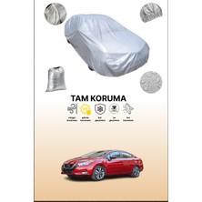 Dokaca Gri Nissan Tiida/versa Sedan 2011 - 2021 Uyumulu Oto Branda, Araba Brandası, Koruyucu Örtü