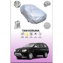 Dokaca Gri Volvo XC90 2014 - 2021 Uyumulu Oto Branda, Araba Brandası, Koruyucu Örtü