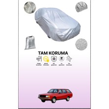 Dokaca Gri Renault 18 Variable Uyumulu Oto Branda, Araba Brandası, Koruyucu Örtü