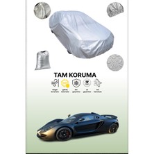 Dokaca Gri Sin Cars R1 Uyumulu Oto Branda, Araba Brandası, Koruyucu Örtü