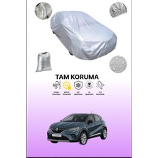 Dokaca Gri Renault Captur 2 Uyumulu Oto Branda, Araba Brandası, Koruyucu Örtü