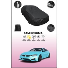 Dokaca Siyah Bmw M4 Gts (F82) 2015 - 2021 Uyumlu Araba Brandası, Koruyucu Örtü, Oto Branda