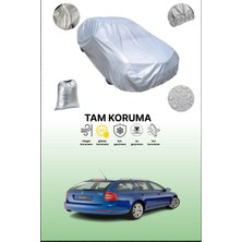 Dokaca Gri Skoda Octavia Iı Combi Rs 2005 - 2008 Uyumulu Oto Branda, Araba Brandası, Koruyucu Örtü