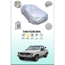 Dokaca Gri Toyota Blizzard Soft Top Uyumulu Oto Branda, Araba Brandası, Koruyucu Örtü