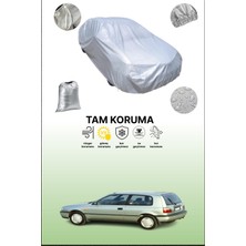 Dokaca Gri Nissan Sunny Hatchback 1993 - 1995 Uyumulu Oto Branda, Araba Brandası, Koruyucu Örtü