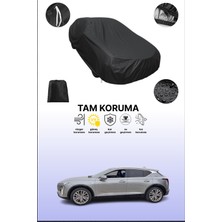 Dokaca Siyah Cadillac Ct4 Uyumlu Araba Brandası, Koruyucu Örtü, Oto Branda