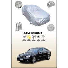 Dokaca Gri Mercedes C-Serisi T-Modell (W203) 2004 - 2007 Uyumulu Oto Branda, Araba Brandası, Koruyucu Örtü