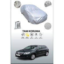 Dokaca Gri Volkswagen Tiguan 2008 - 2011 Uyumulu Oto Branda, Araba Brandası, Koruyucu Örtü