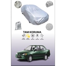 Dokaca Gri Suzuki Swift Sedan 1991 - 1996 Uyumulu Oto Branda, Araba Brandası, Koruyucu Örtü
