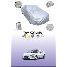 Dokaca Gri Hyundai Ioniq 2016 - 2019 Uyumulu Oto Branda, Araba Brandası, Koruyucu Örtü