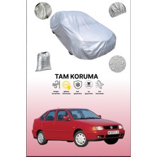 Dokaca Gri Volkswagen Polo Classic 1996 - 1998 Uyumulu Oto Branda, Araba Brandası, Koruyucu Örtü