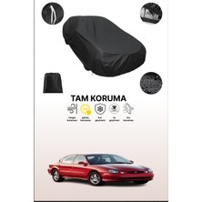 Dokaca Siyah Ford Taurus 1995 - 1999 Uyumlu Araba Brandası, Koruyucu Örtü, Oto Branda