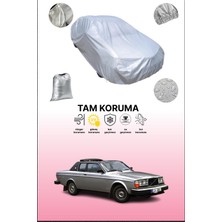 Dokaca Gri Volvo 262 C 1977 - 1981 Uyumulu Oto Branda, Araba Brandası, Koruyucu Örtü