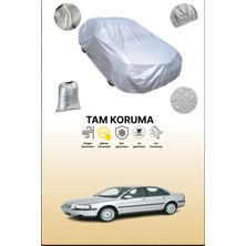 Dokaca Gri Volvo S80 1998 - 2003 Uyumulu Oto Branda, Araba Brandası, Koruyucu Örtü
