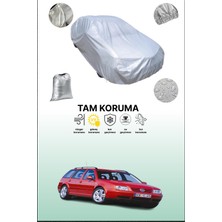 Dokaca Gri Volkswagen Bora Variant 1999 - 2004 Uyumulu Oto Branda, Araba Brandası, Koruyucu Örtü