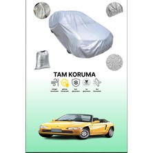 Dokaca Gri Honda Beat 1991 - 1996 Uyumulu Oto Branda, Araba Brandası, Koruyucu Örtü