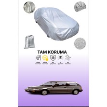 Dokaca Gri Honda Civic 3 Kapılı 1987 - 1991 Uyumulu Oto Branda, Araba Brandası, Koruyucu Örtü