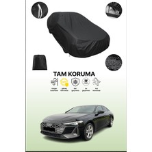 Dokaca Siyah Audi A5 Uyumlu Araba Brandası, Koruyucu Örtü, Oto Branda