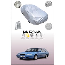 Dokaca Gri Skoda Felicia 1 Combi Uyumulu Oto Branda, Araba Brandası, Koruyucu Örtü