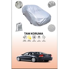 Dokaca Gri Volvo S60 2004 - 2007 Uyumulu Oto Branda, Araba Brandası, Koruyucu Örtü