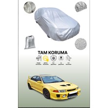 Dokaca Gri Mitsubishi Lancer Evolution V 1998 - 1999 Uyumulu Oto Branda, Araba Brandası, Koruyucu Örtü