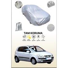 Dokaca Gri Hyundai Getz Uyumulu Oto Branda, Araba Brandası, Koruyucu Örtü