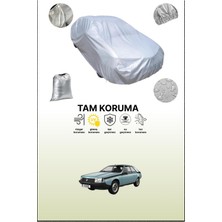 Dokaca Gri Renault Fuego Uyumulu Oto Branda, Araba Brandası, Koruyucu Örtü