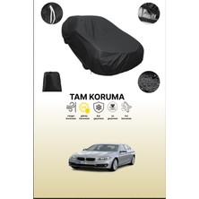Dokaca Siyah Bmw 5 Serisi (F10) Lcı 2013 - 2016 Uyumlu Araba Brandası, Koruyucu Örtü, Oto Branda