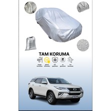 Dokaca Gri Toyota Fortuner 2 Uyumulu Oto Branda, Araba Brandası, Koruyucu Örtü